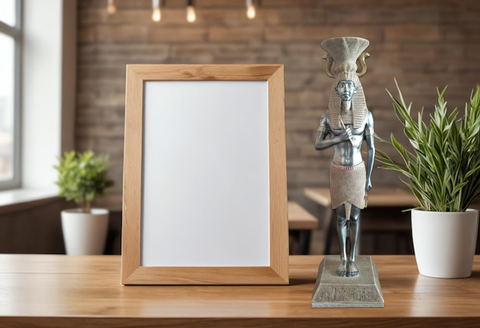 Egyptian Statue Decorative Showpiece-Resin
