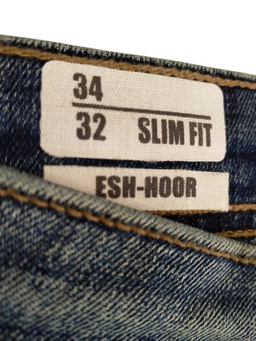 ESH-HOOR's Slim Fit 05 Pocket, Recycled Cotton, Sustainable Denim Jean