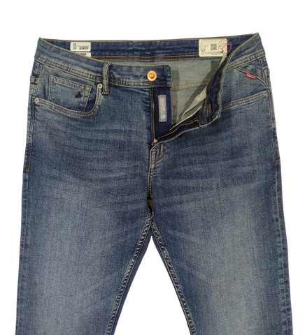 ESH-HOOR's Slim Fit 05 Pocket, Recycled Cotton, Sustainable Denim Jean