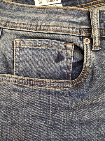 ESH-HOOR's Slim Fit 05 Pocket, Recycled Cotton, Sustainable Denim Jean