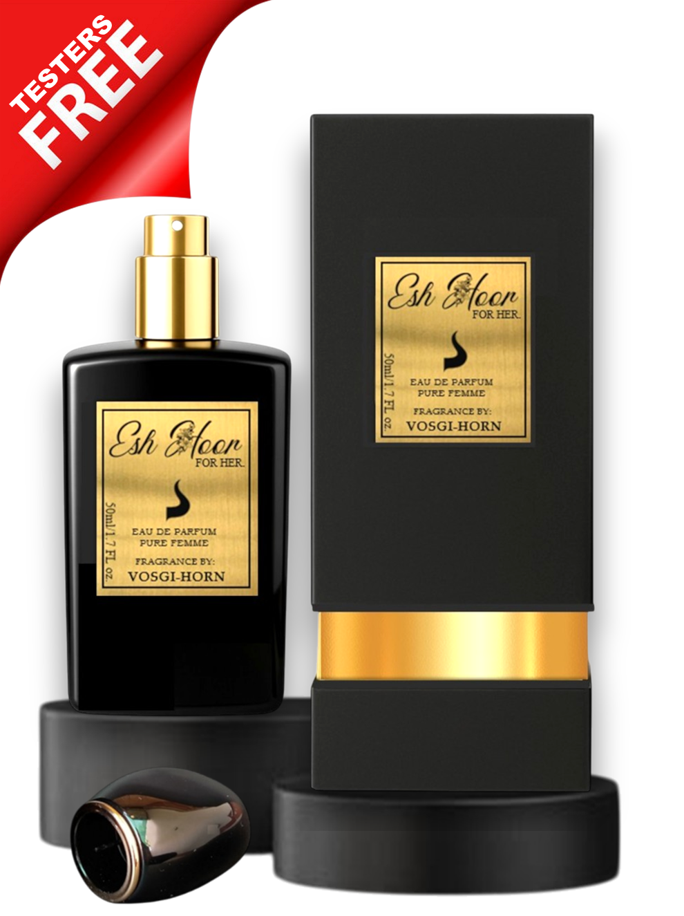 ESH-HOOR EAU DE PERFUME, FRAGRANCE FOR WOMEN 50ml.