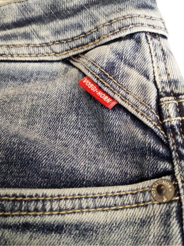 PITBULL Men Slim Fit 05 Pockets Recycled Cotton Sustainable Denim Jean