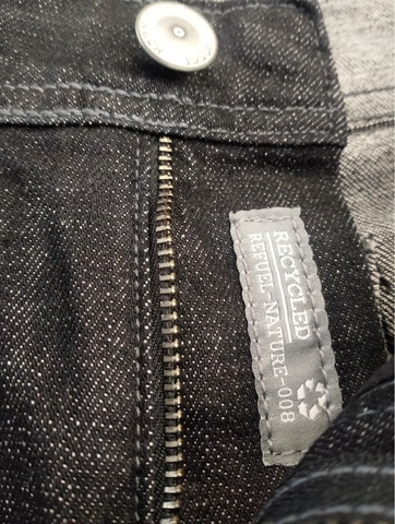 SINK & RISE Men’s Slim Fit 05 Pockets Recycled Cotton, Sustainable Denim Jean
