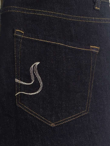 SINK & RISE Men’s Slim Fit 05 Pockets Recycled Cotton, Sustainable Denim Jean