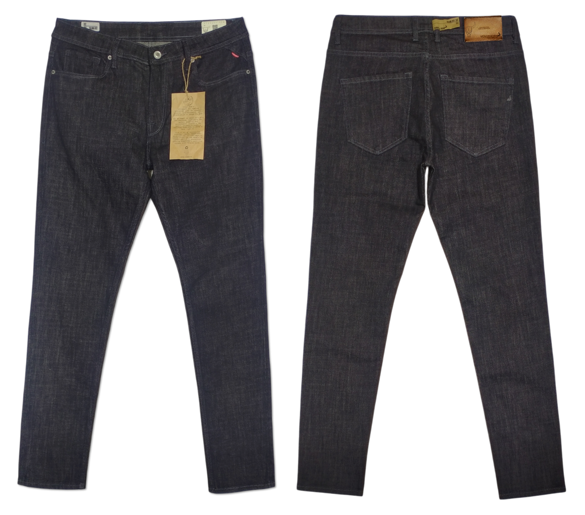 SINK & RISE Men’s Slim Fit 05 Pockets Recycled Cotton, Sustainable Denim Jean