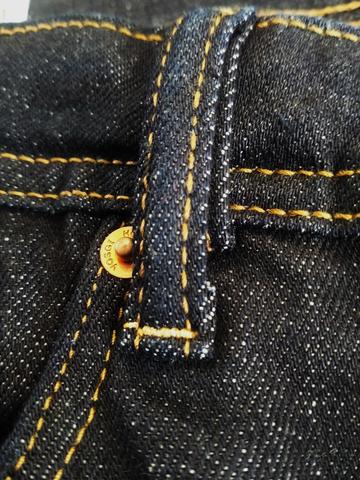 SINK & RISE Men’s Slim Fit 05 Pockets Recycled Cotton, Sustainable Denim Jean