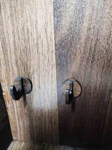WALL MOUNTED WOODEN BOX, KEYCHAIN AND ACCESSORIES HOLDER
